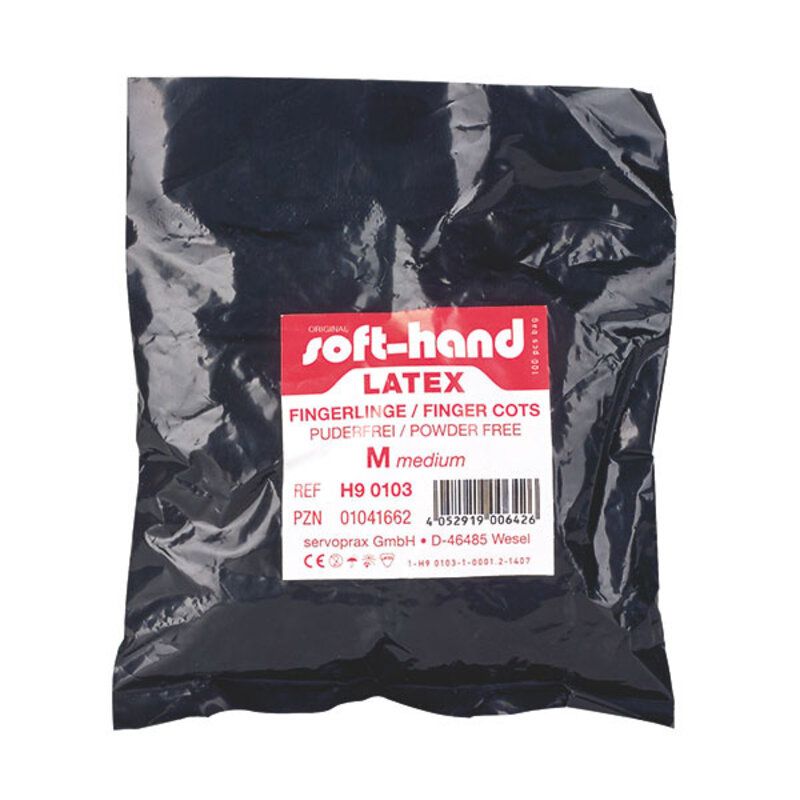 Vingerling/ vingercondoom latex (100 stuks) - Medium