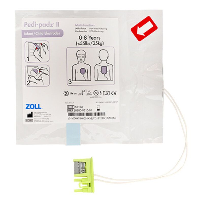 ZOLL Pedi-padz II electroden
